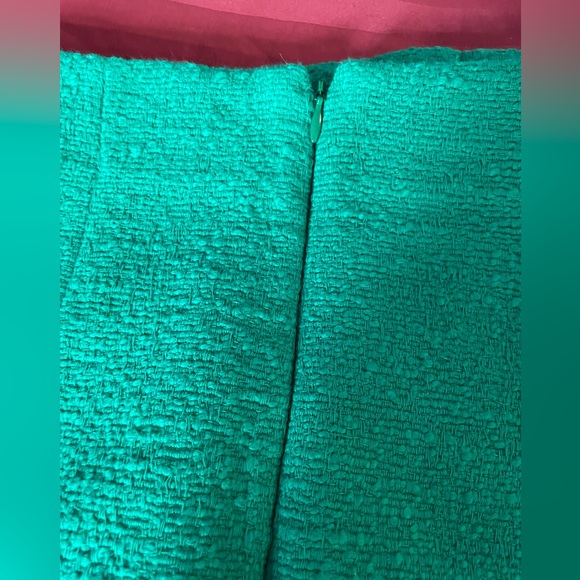Zara Green Mini Skirt Small - Picture 4 of 6